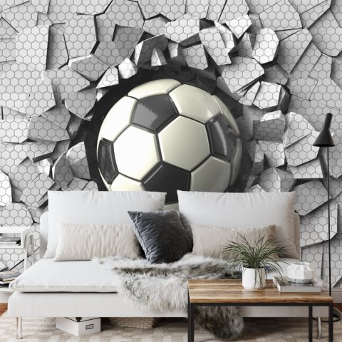 Fototapeta 3D Dla Chłopca, Piłka Vinyl Gładki 152.5x104 FT-1925-VGL