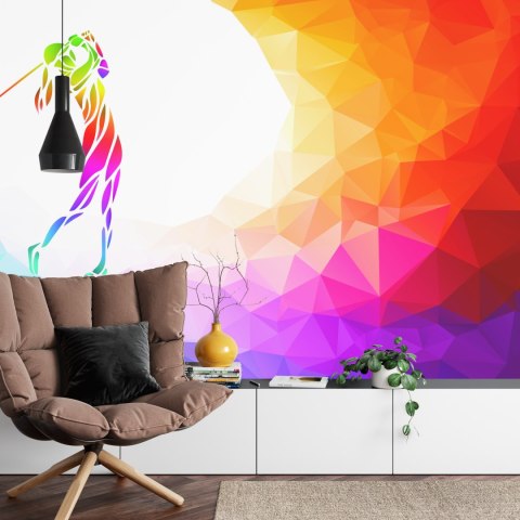 Fototapeta Abstrakcyjna Golfistka Flizelina 208x146 FT-3803-VEXL