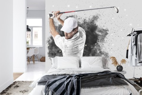 Fototapeta Golfista Flizelina 208x146 FT-3800-VEXL