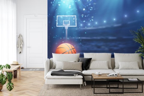 Fototapeta Koszykówka Na Stadionie Flizelina 208x146 FT-3125-VEXL