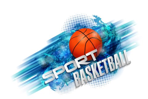 Fototapeta Koszykówka W Nowoczesnym Stylu Flizelina 208x146 FT-3128-VEXL