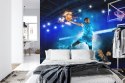 Fototapeta Płonący Koszykarz Vinyl Gładki 152.5x104 FT-3153-VGL