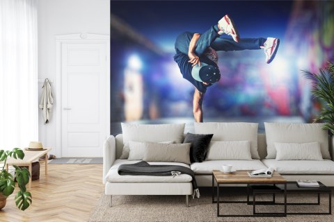 Fototapeta Tancerz Breakdance Flizelina 208x146 FT-3821-VEXL