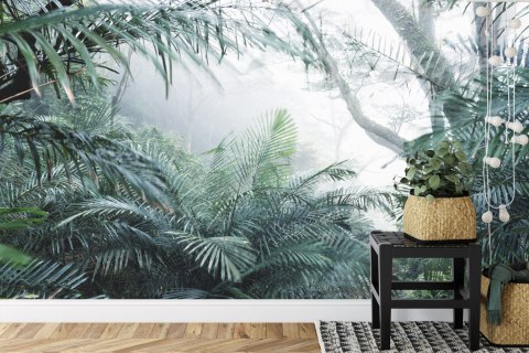 Fototapeta Las We Mgle Vinyl Gładki 152.5x104 FT-3489-VGL