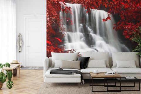 Fototapeta Jesienny Wodospad Flizelina 208x146 FT-556-VEXL