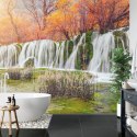 Fototapeta Jesienny Wodospad Flizelina 208x146 FT-567-VEXL