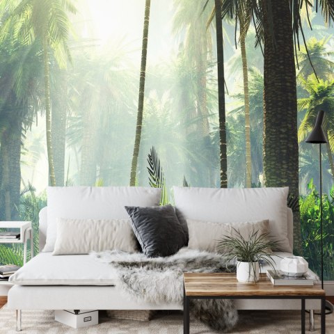 Fototapeta Las We Mgle Flizelina 208x146 FT-475-VEXL