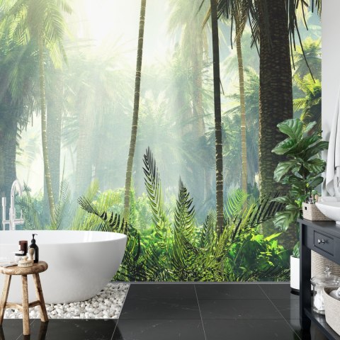 Fototapeta Las We Mgle Flizelina 208x146 FT-475-VEXL