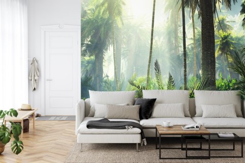 Fototapeta Las We Mgle Flizelina 208x146 FT-475-VEXL