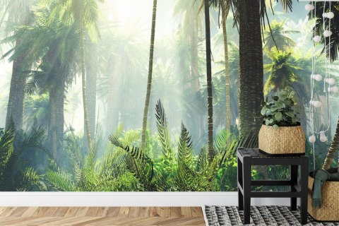 Fototapeta Las We Mgle Flizelina 208x146 FT-475-VEXL