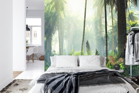 Fototapeta Las We Mgle Flizelina 208x146 FT-475-VEXL