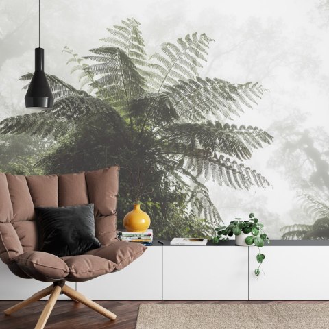 Fototapeta Las We Mgle Flizelina 208x146 FT-496-VEXL