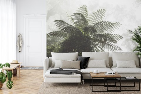 Fototapeta Las We Mgle Flizelina 208x146 FT-496-VEXL