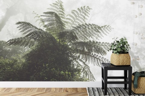 Fototapeta Las We Mgle Flizelina 208x146 FT-496-VEXL