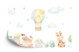 Fototapeta Akwarelowe Zabawki Flizelina 208x146 FT-2371-VEXL