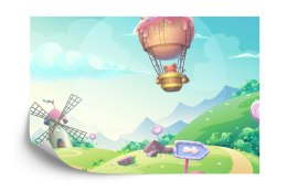 Fototapeta Bajkowa Kraina Ze Słodyczy Flizelina 208x146 FT-2744-VEXL