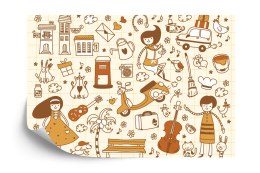 Fototapeta Dla Dzieci - Bawiące Się Dzieci Vinyl Gładki 152.5x104 FT-1132-VGL