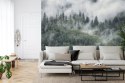 Fototapeta Las W Porannej Mgle Vinyl Gładki 152.5x104 FT-4079-VGL