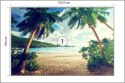 Fototapeta Palmy Na Seszelach Vinyl Gładki 152.5x104 FT-4138-VGL