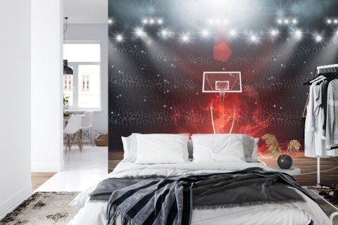 Fototapeta Futurystyczne Boisko Koszykówki Vinyl Gładki 152.5x104 FT-3121-VGL