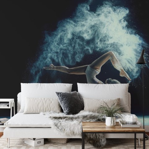 Fototapeta Gimnastyczka Podczas Występu Vinyl Gładki 152.5x104 FT-3819-VGL