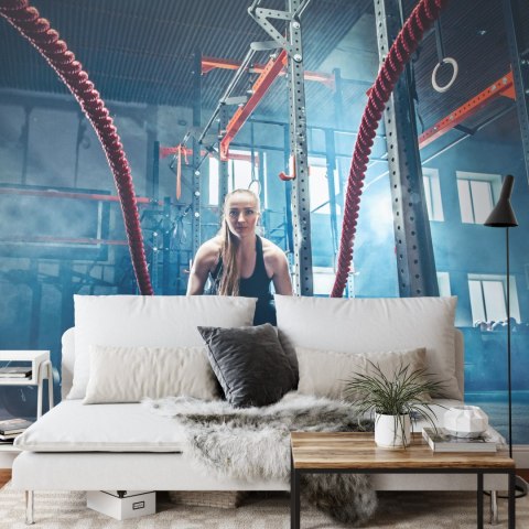 Fototapeta Kobieta Podczas Flizelina 208x146 FT-3961-VEXL