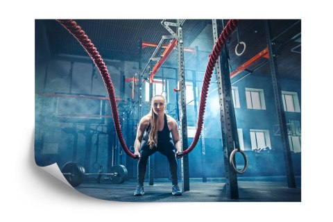 Fototapeta Kobieta Podczas Vinyl Gładki 152.5x104 FT-3961-VGL