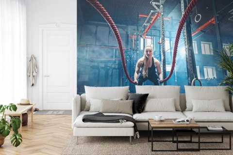 Fototapeta Kobieta Podczas Vinyl Gładki 152.5x104 FT-3961-VGL