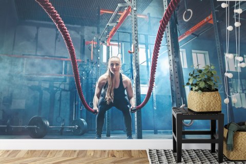 Fototapeta Kobieta Podczas Vinyl Gładki 152.5x104 FT-3961-VGL