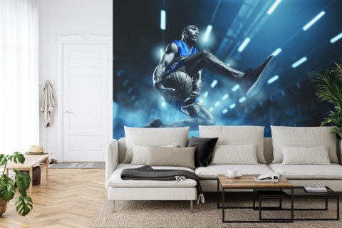 Fototapeta Koszykarz W Locie Vinyl Gładki 152.5x104 FT-3126-VGL