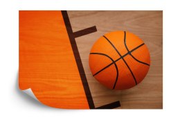 Fototapeta Piłka Koszykowa Na Boisku Vinyl Gładki 152.5x104 FT-3130-VGL