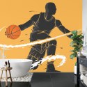 Fototapeta Dryblujący Koszykarz Flizelina 208x146 FT-3116-VEXL