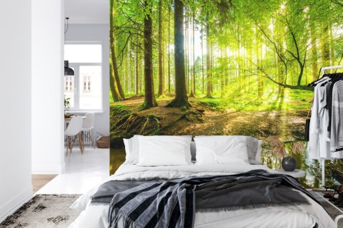 Fototapeta Wiosną W Efekcie 3D Vinyl Gładki 152.5x104 FT-3814-VGL