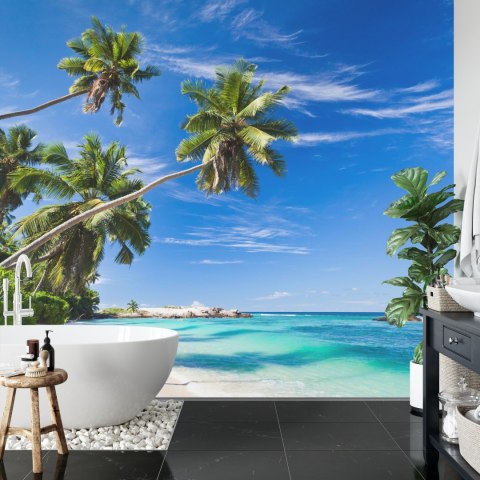 Fototapeta Plaża Ocean Palmy Vinyl Gładki 152.5x104 FT-398-VGL