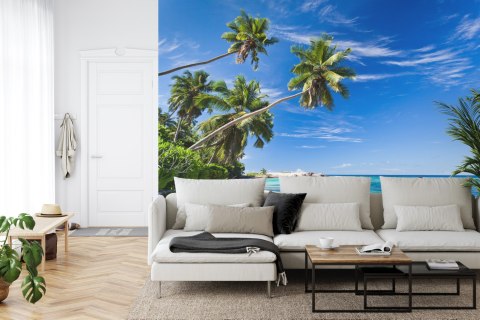 Fototapeta Plaża Ocean Palmy Vinyl Gładki 152.5x104 FT-398-VGL