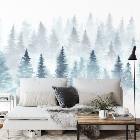 Fototapeta Las We Mgle Flizelina 208x146 FT-455-VEXL