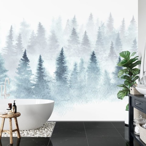 Fototapeta Las We Mgle Flizelina 208x146 FT-455-VEXL