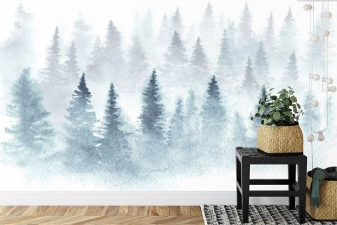 Fototapeta Las We Mgle Flizelina 208x146 FT-455-VEXL