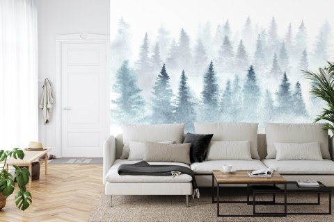 Fototapeta Las We Mgle Vinyl Gładki 152.5x104 FT-455-VGL