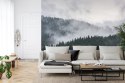 Fototapeta Mglisty Las Sosnowy Vinyl Gładki 152.5x104 FT-493-VGL