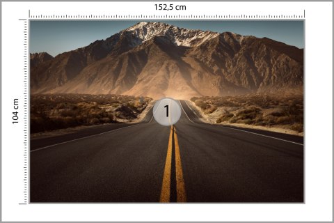 Fototapeta Droga W Góry Vinyl Gładki 152.5x104 FT-229-VGL