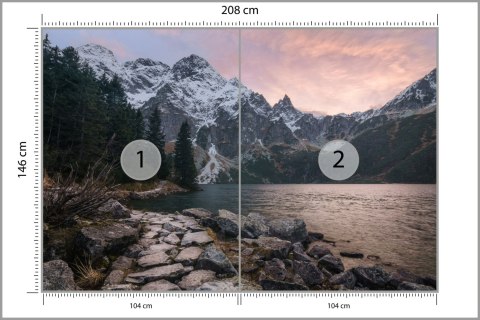 Fototapeta Górski Flizelina 208x146 FT-247-VEXL