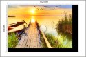 Fototapeta Pejzaż Z Jeziorem O Zachodzie Słońca Vinyl Gładki 152.5x104 FT-3890-VGL