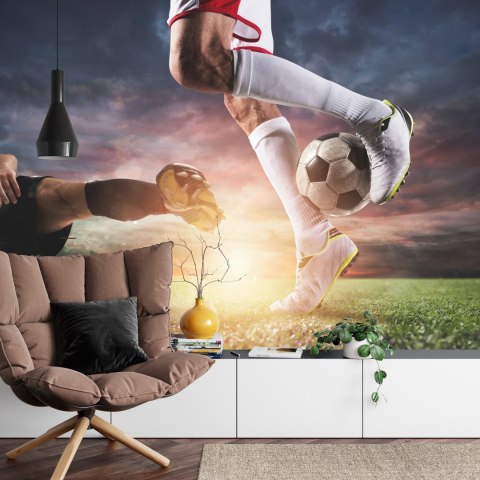 Fototapeta Piłkarze Podczas Meczu Flizelina 208x146 FT-1007-VEXL