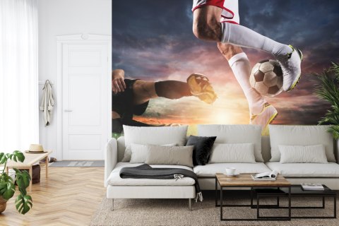 Fototapeta Piłkarze Podczas Meczu Vinyl Gładki 152.5x104 FT-1007-VGL