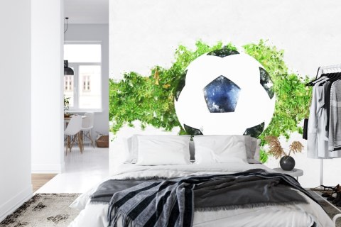 Fototapeta 3D Piłka Nożna, Sport Flizelina 208x146 FT-1787-VEXL