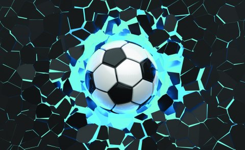 Fototapeta 3D Sport, Piłka Nożna Flizelina 208x146 FT-1751-VEXL