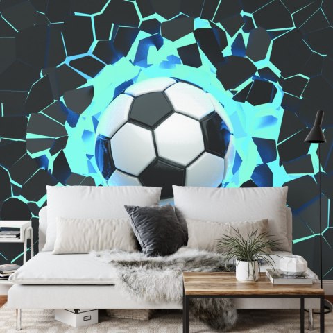 Fototapeta 3D Sport, Piłka Nożna Flizelina 208x146 FT-1751-VEXL