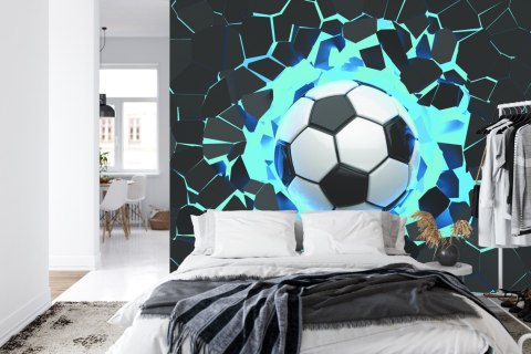 Fototapeta 3D Sport, Piłka Nożna Flizelina 208x146 FT-1751-VEXL