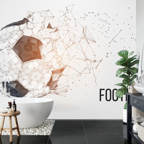 Fototapeta Abstrakcyjna Piłka Nożna Vinyl Gładki 152.5x104 FT-3359-VGL